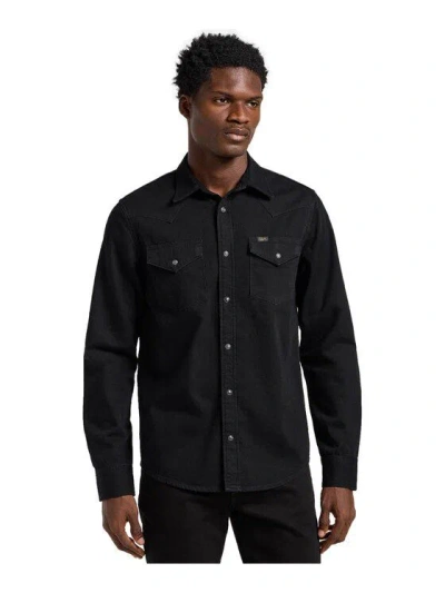Lee Shirts Man  112363913 Regular Western Black