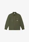 Lee Shirts Man  112370469 Workwear Overshirt Oak Moss In Green