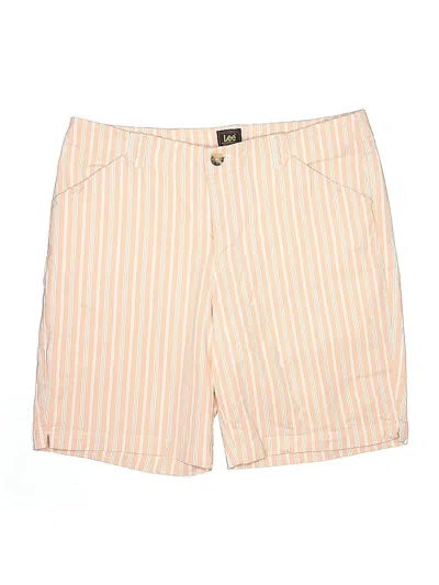 Pre-owned Lee Shorts In Orange