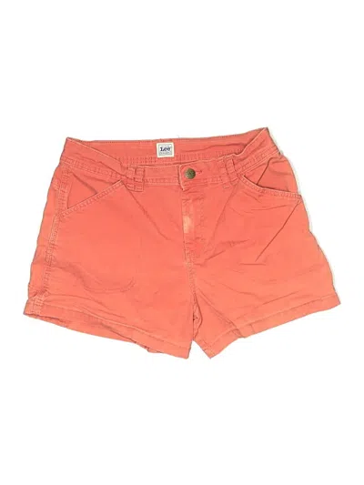 Pre-owned Lee Shorts In Orange