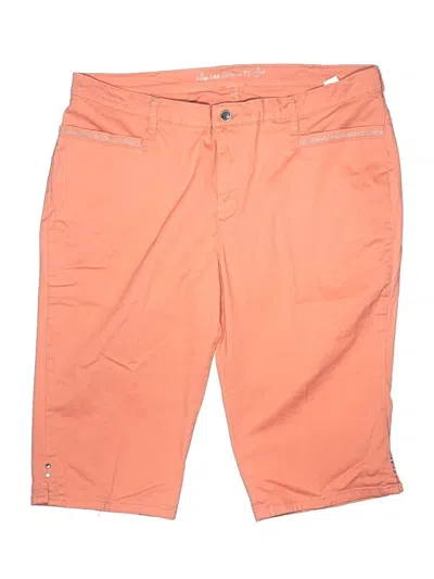 Pre-owned Lee Shorts In Orange