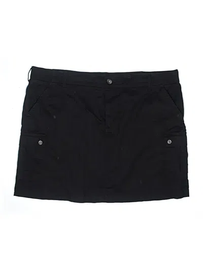 Pre-owned Lee Skort In Black