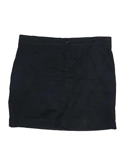 Pre-owned Lee Skort In Black