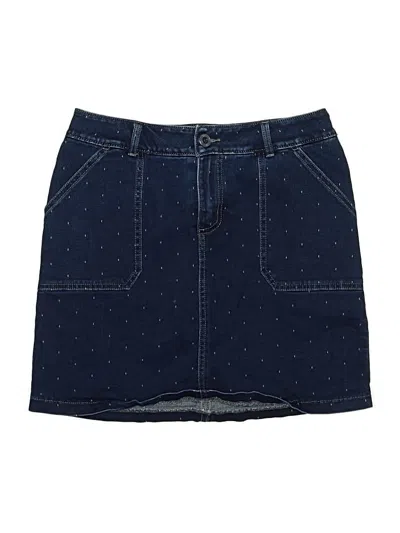 Pre-owned Lee Skort In Blue