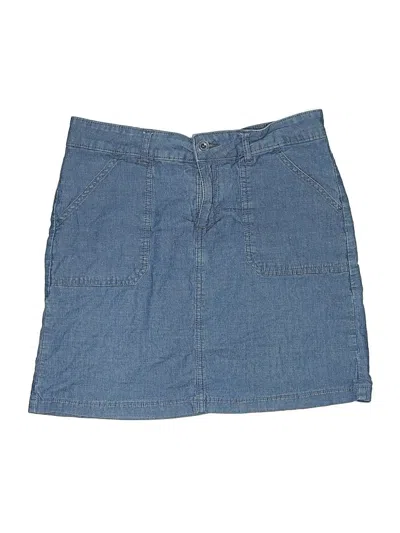 Pre-owned Lee Skort In Blue
