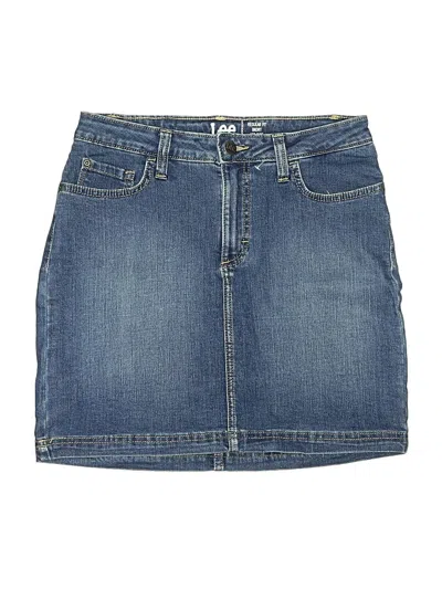 Pre-owned Lee Skort In Blue