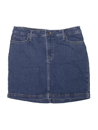 Pre-owned Lee Skort In Blue
