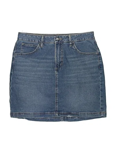 Pre-owned Lee Skort In Blue