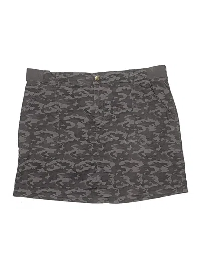 Pre-owned Lee Skort In Gray