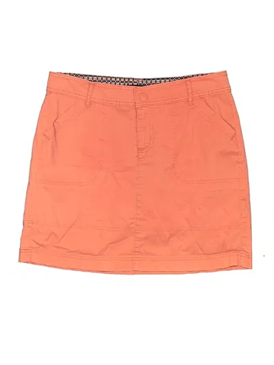 Pre-owned Lee Skort In Orange