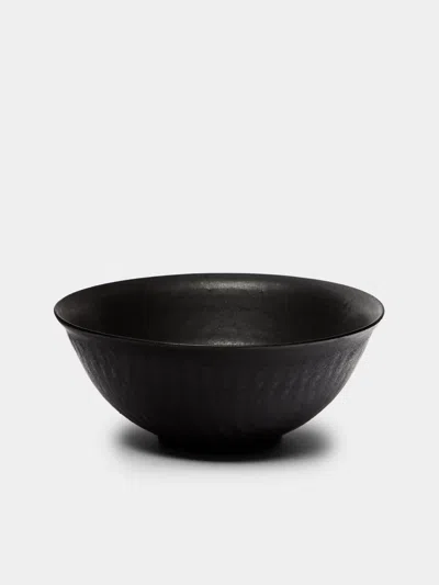 Lee Song-am Black Clay Bowls (set Of 4)  Abask Gift Set