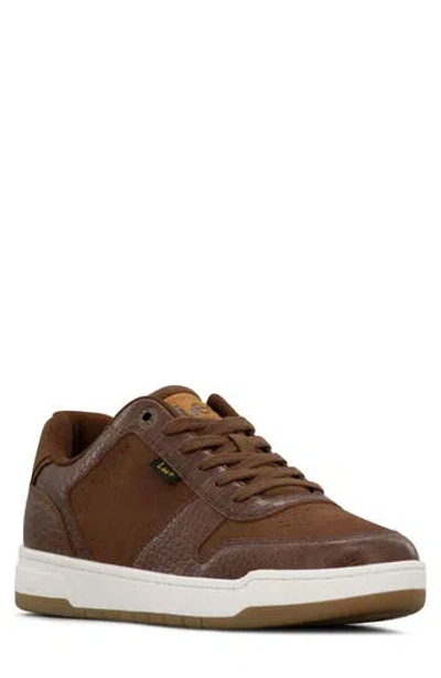 Lee Specter Exo Faux Leather Sneaker In Brown