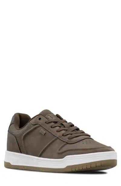 Lee Specter Lux Faux Leather Sneaker In Brown