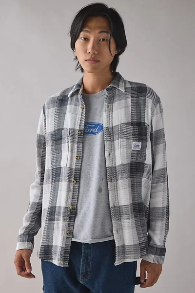 Lee Square Pocket Work Shirt Top In Blue, Men's At Urban Outfitters In Multi