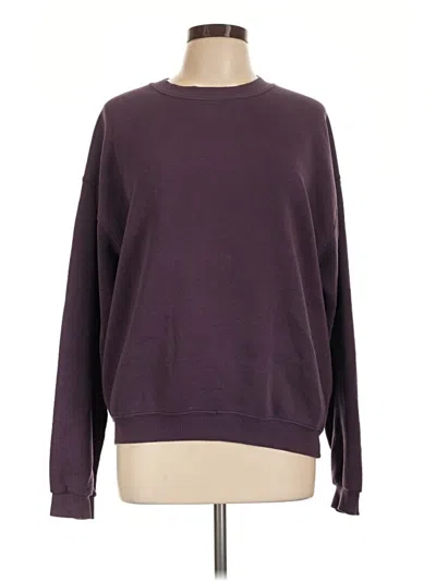 Pre-owned Lee Sweatshirt In Purple