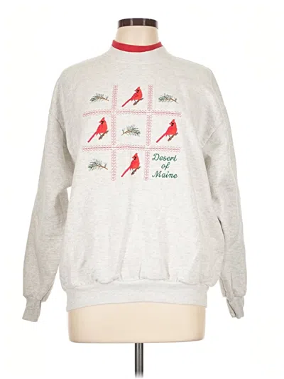 Pre-owned Lee Sweatshirt In Silver