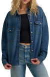 Lee Swing Back Denim Shirt In Blue