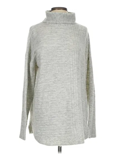 Pre-owned Lee Turtleneck Sweater In Gray