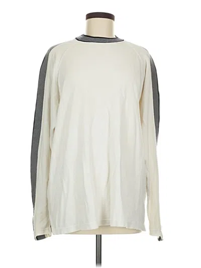 Pre-owned Lee Turtleneck Sweater In White