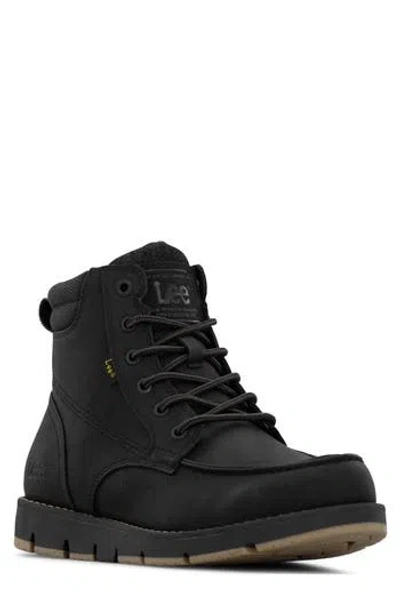 Lee Waylon Lace-up Boot In Black