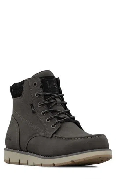 Lee Waylon Lace-up Boot In Black