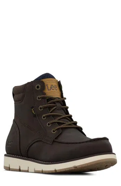 Lee Waylon Lace-up Boot In Brown