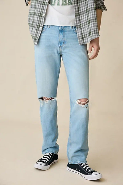 Lee West Straight Fit Jean In Mills Crossing, Men's At Urban Outfitters In Blue