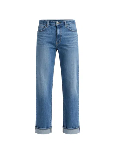 Lee West Straight-leg Jeans In Blue