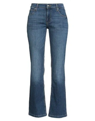 Lee Woman Jeans Blue Size 30w-29l Cotton, Polyester, Elastane