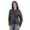 Lee Women's Biker Classic Flap Jacket In Brown