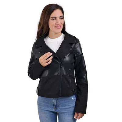 Lee Women's Biker Jacket In Black