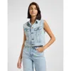 Lee Women's Outerwear And Jackets  112363461 Rider Wear Denim Light In Blue