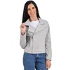 Lee Biker Jacket In Gray In Grey