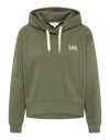 Lee Women's Sweatshirt  112341542 Ess Hdd Olives In Green