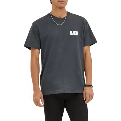 Lee Workwear Graphic T-shirt In Black