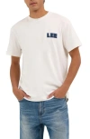 Lee Workwear Graphic T-shirt In Ecru