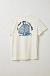Lee Workwear Graphic Tee In Ecru, Men's At Urban Outfitters In Neutral