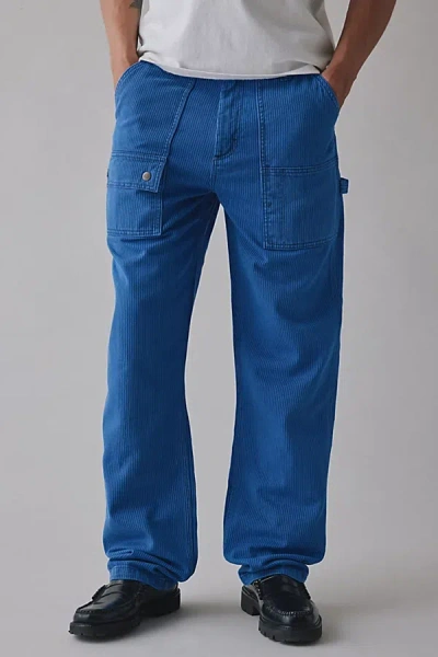Lee X Crayola Carpenter Jean In Violet Blue Stripe, Men's At Urban Outfitters