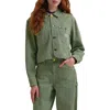 Lee X Crayola Cropped Chore Jacket In Green