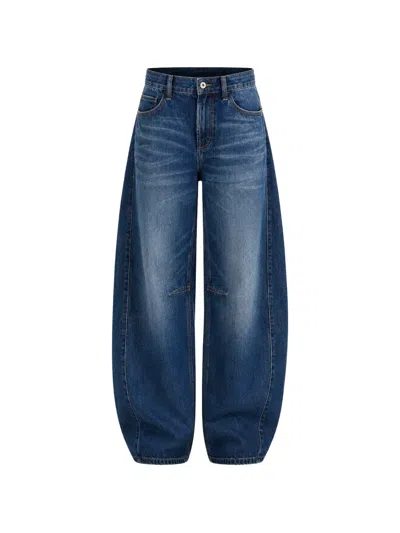 Lee X Feng Chen Wang Barrel Jeans In Blue