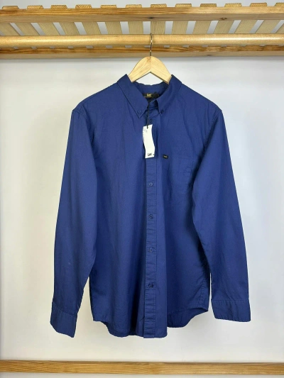 Pre-owned Lee X Vintage Lee Vintage New Shirt Button Ups In Blue