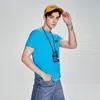 LEE XLINE23春夏新品标准版型凉感轻薄圆领男短袖T恤,6920362279601165649
