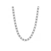 Leeada Jewelry Women's Chloe Chain Necklace - Silver In Metallic