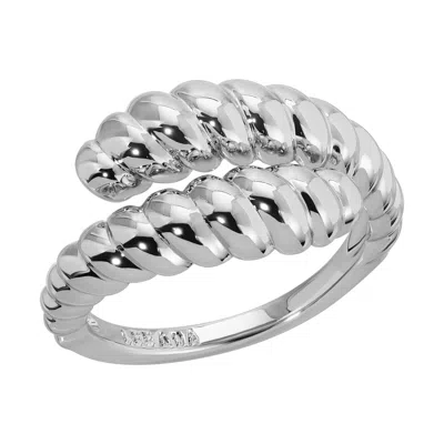 Leeada Jewelry Women's Claire Wrap Ring - Silver