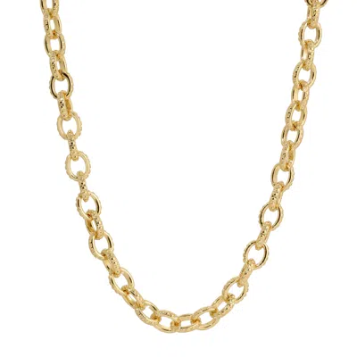 Leeada Jewelry Women's Gold Dolly Chain Necklace