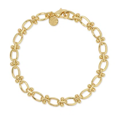 Leeada Jewelry Women's Gold Margot Chain Bracelet