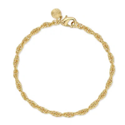 Leeada Jewelry Women's Gold Vivi Chain Bracelet