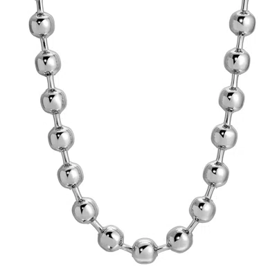 Leeada Jewelry Women's That's So Goode Chain Necklace - Silver