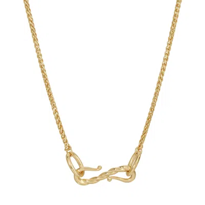 Leeada Jewelry Women's Violette Chain Necklace - Gold