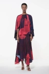 Leem Paneled Printed Skirt In Multi